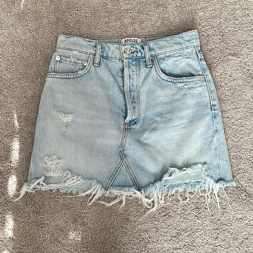 Agolde Mini Skirt